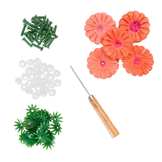 Load image into Gallery viewer, &amp;quot;Cute Camellias&amp;quot; Flower Making Kit
