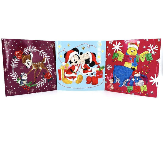 Load image into Gallery viewer, Disney Christmas Cards Set of 3
