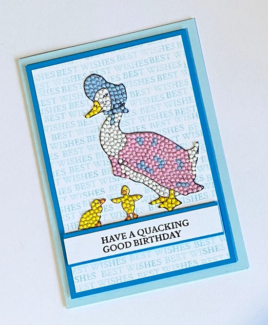 Peter Rabbit Crystal Art A6 Stamp Set - Jemima Puddle-Duck
