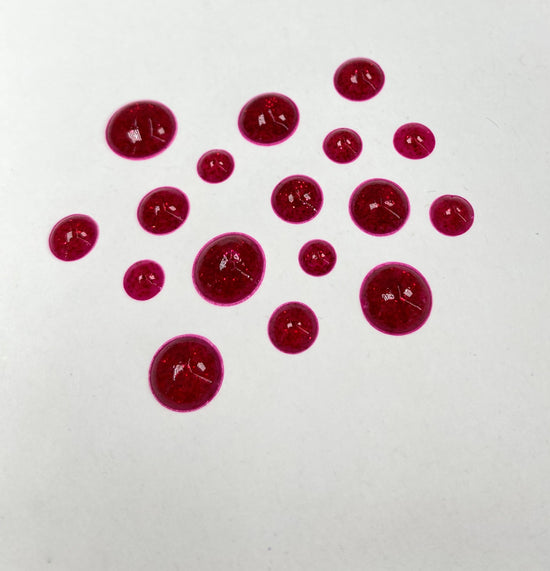 Load image into Gallery viewer, Liquid Glitter Glass Drops- Crimson Crystals
