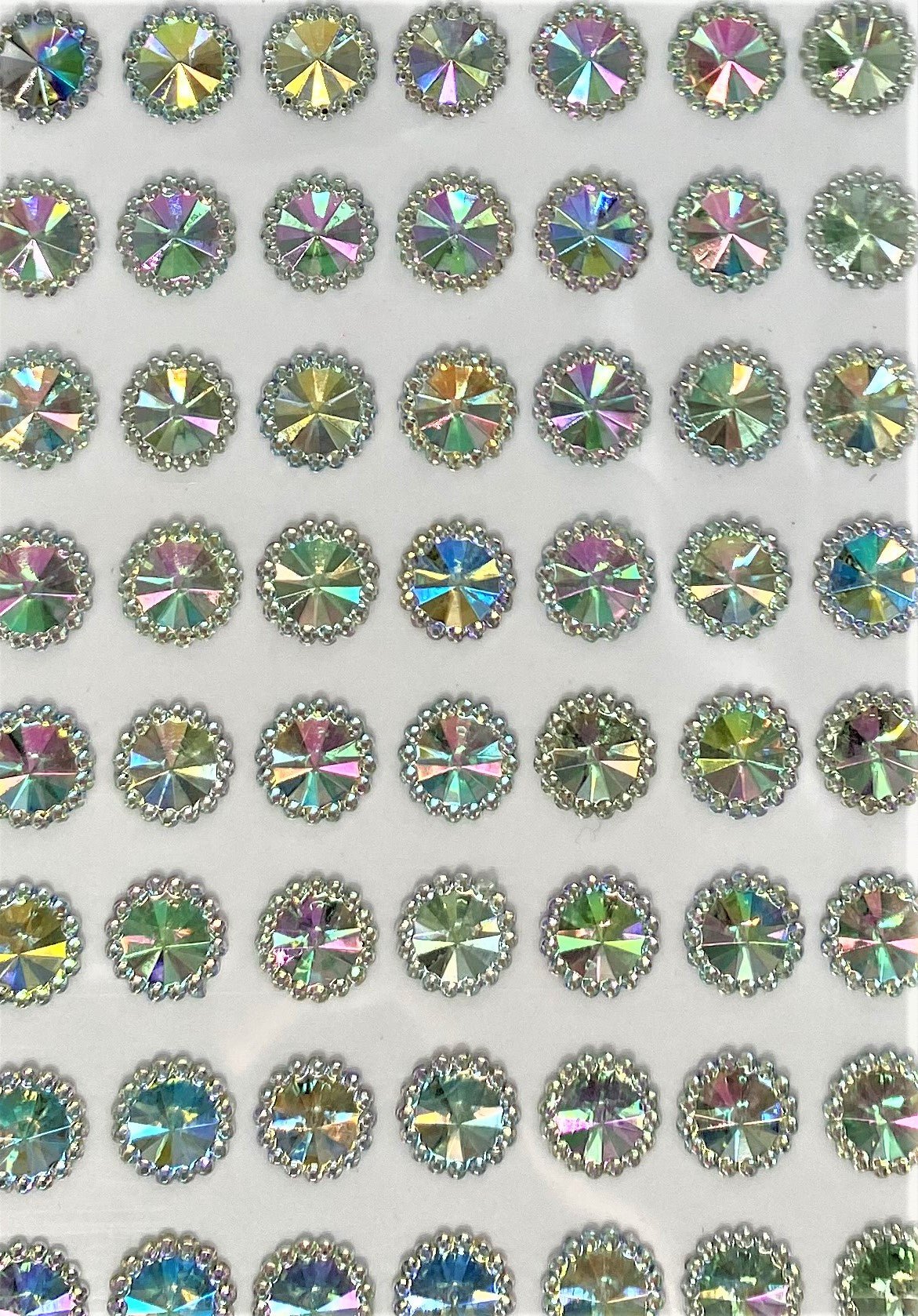 Load image into Gallery viewer, 14 Packs of 8mm Aurora Borealis Beaded Gems
