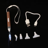 CA-TOOL03: Rechargeable LED Light Crystal Pick-Up Pen