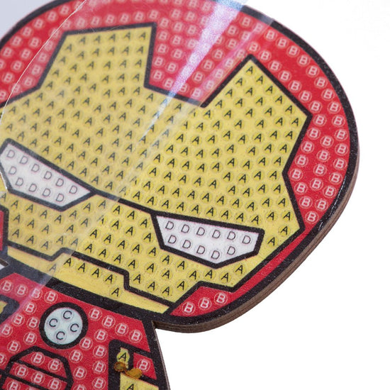 Iron Man Marvel crystal art buddy layout