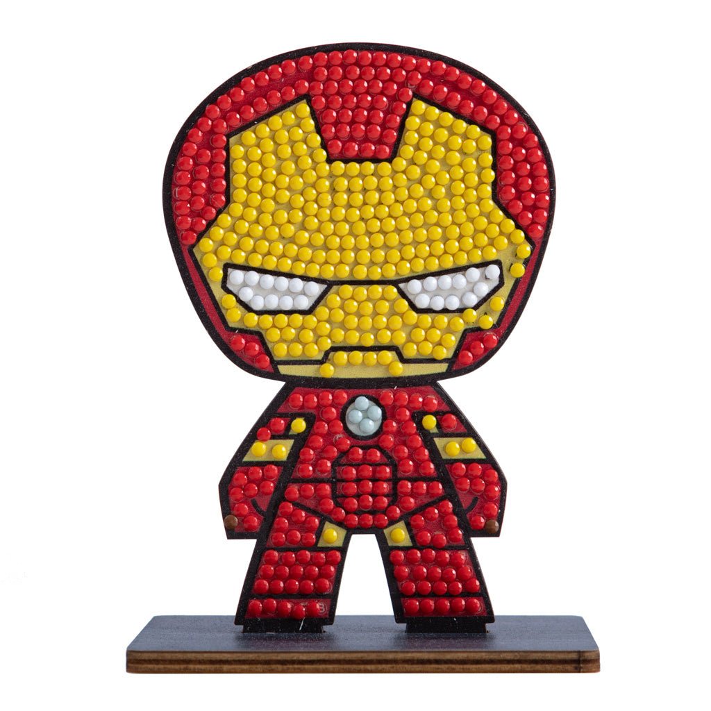 Load image into Gallery viewer, Iron Man Marvel crystal art buddy
