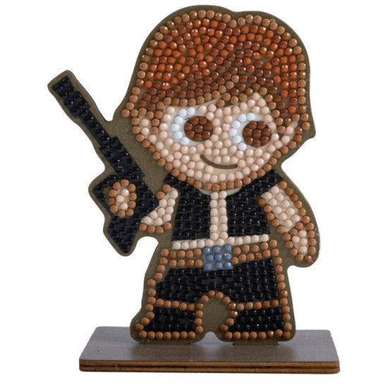 Load image into Gallery viewer, Han Solo crystal art buddy
