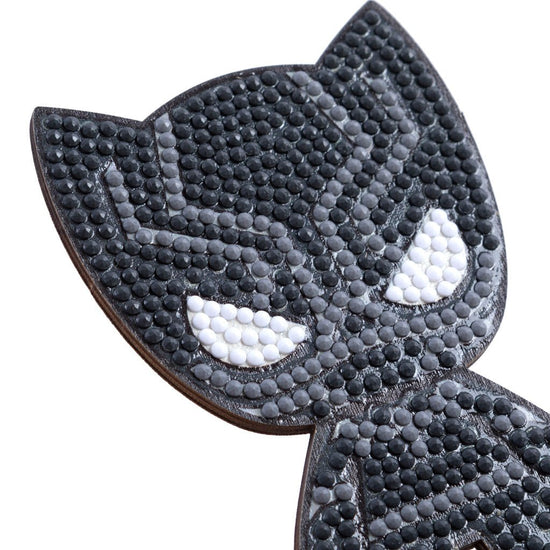 Black Panther Marvel crystal art buddy close up