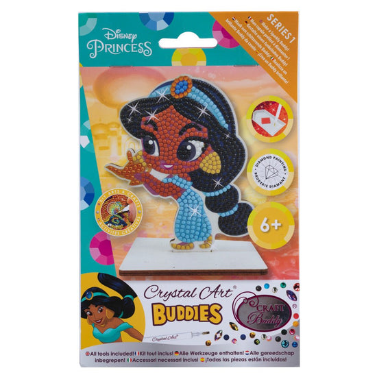 Load image into Gallery viewer, &amp;quot;Jasmine&amp;quot; Crystal Art Buddy Disney Series 1 - Front Packaging
