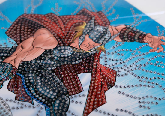 Thor 18x18cm Crystal Art Card