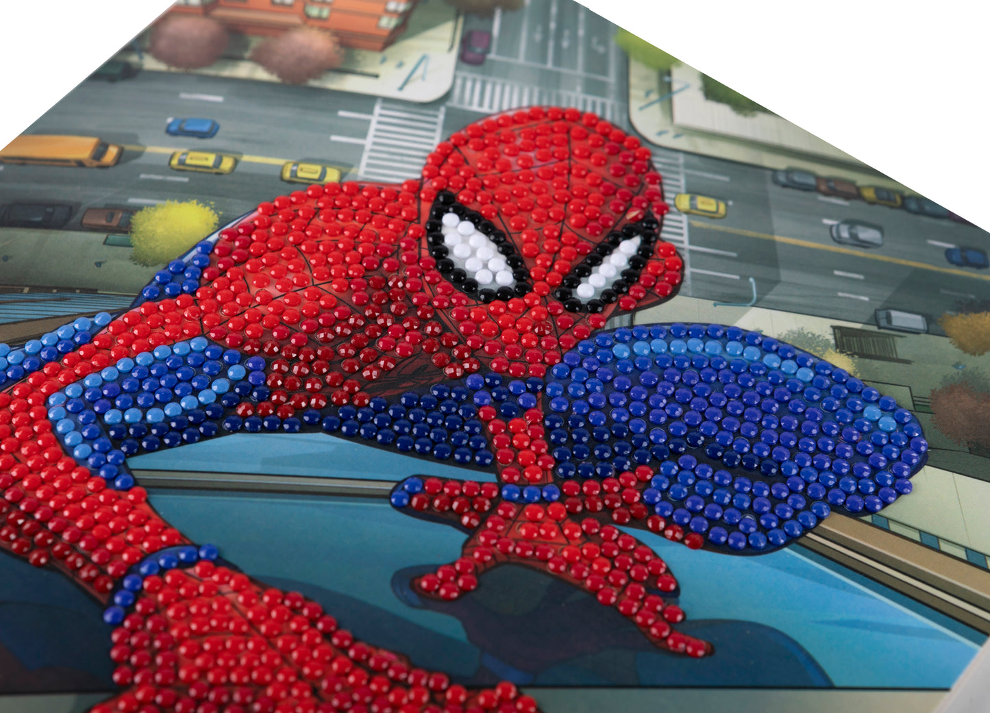 Load image into Gallery viewer, Spiderman 18x18cm Crystal Art Card
