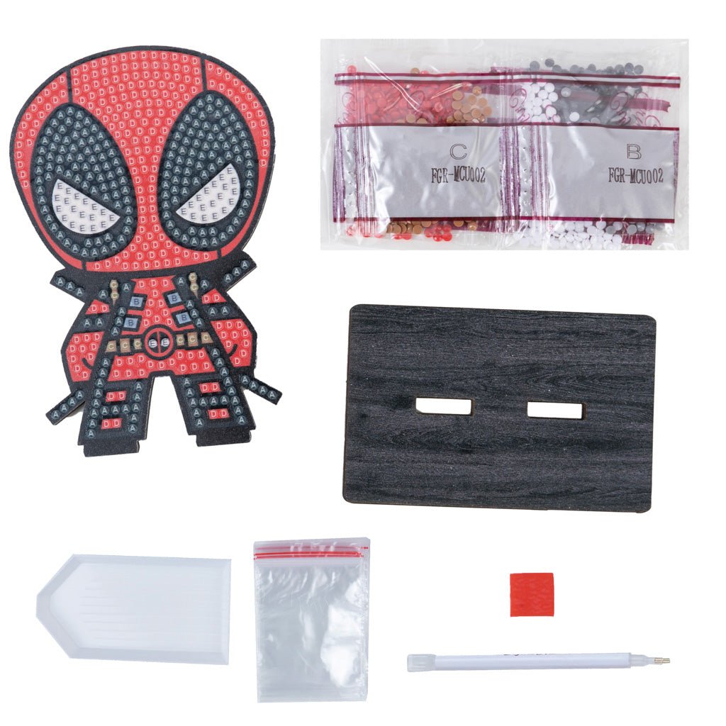 Load image into Gallery viewer, Deadpool Marvel crystal art buddy contents
