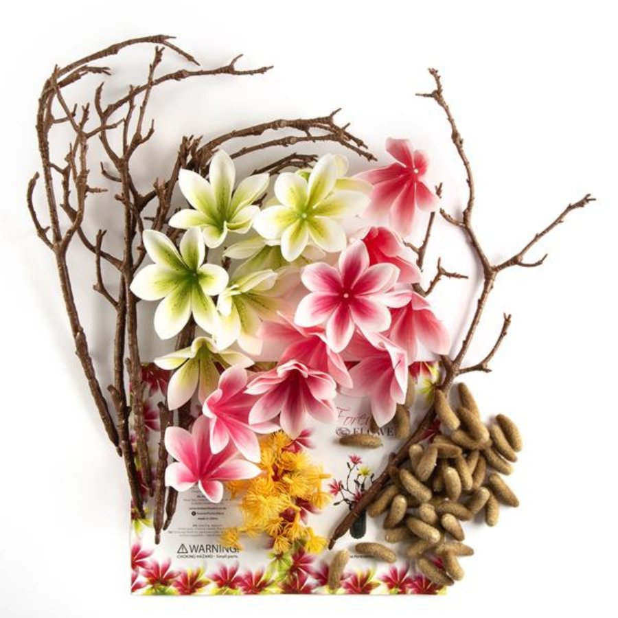 Magnolia Forever Flowerz Kit makes 6 branches contents