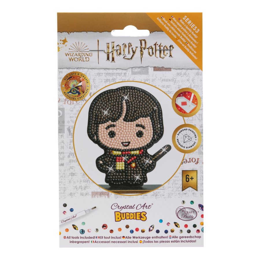 CRYSTAL ART Neville Paciock Kit Fai Da Te – Diamond Painting Di Harry Potter, Figurina In Legno Da Collezione, 11 Cm - 4