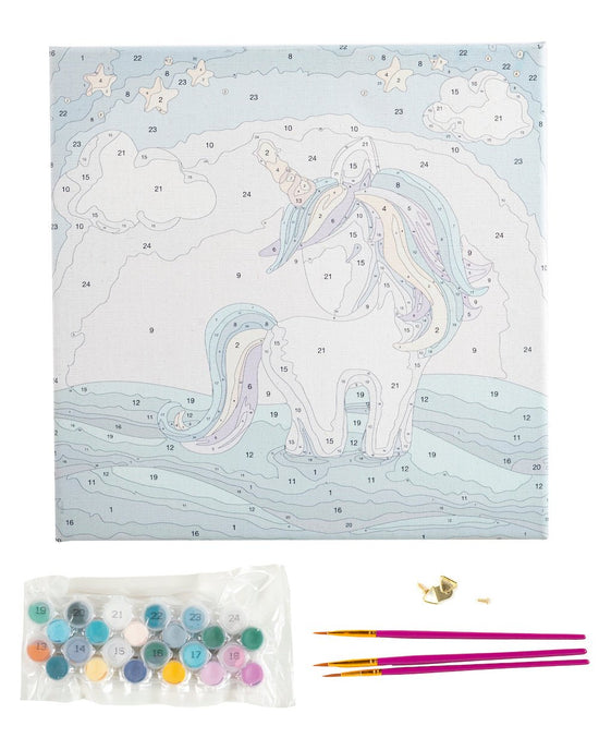 "Unicorn Stars" Paint By Numb3rs Kit