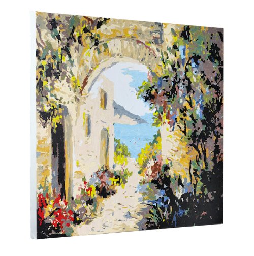 Load image into Gallery viewer, &amp;quot;Holiday Stroll&amp;quot; Paint by Numbers Framed Kit 40x50cm
