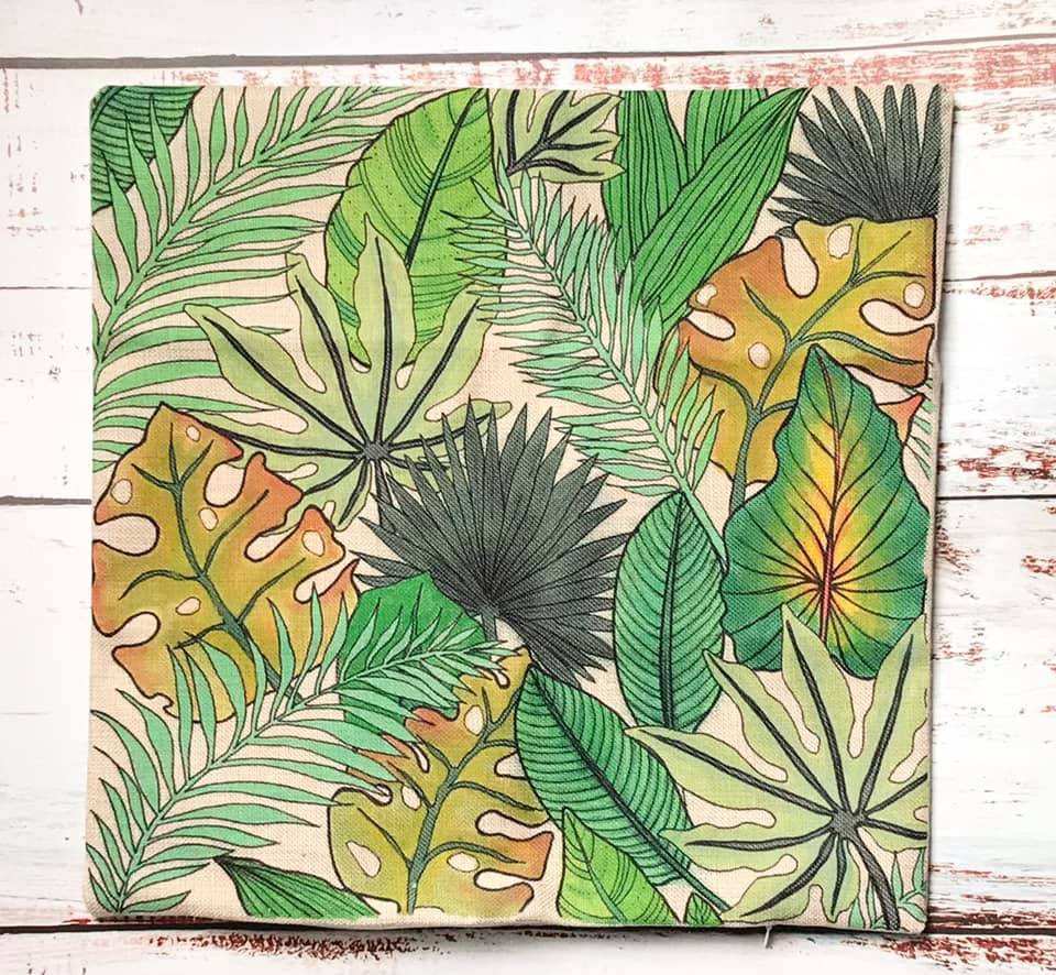 "Luscious Leaves" Paint Me Cushion Kit