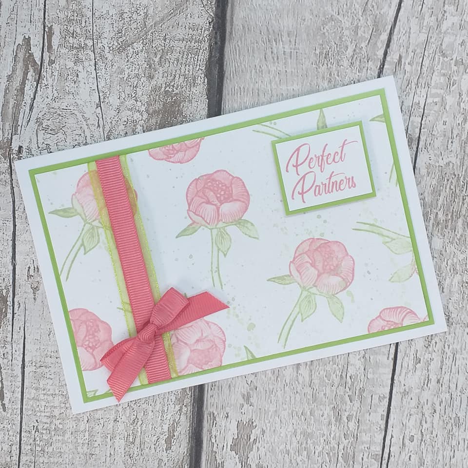 Load image into Gallery viewer, Forever Flowerz: Perfect Peonies A5 Stamp Set - FS07
