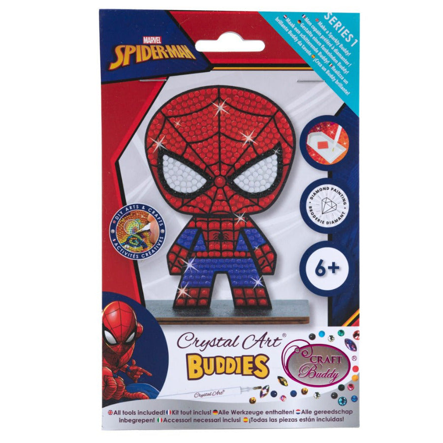 Spiderman Diamond Art Buddies Kit Packaging