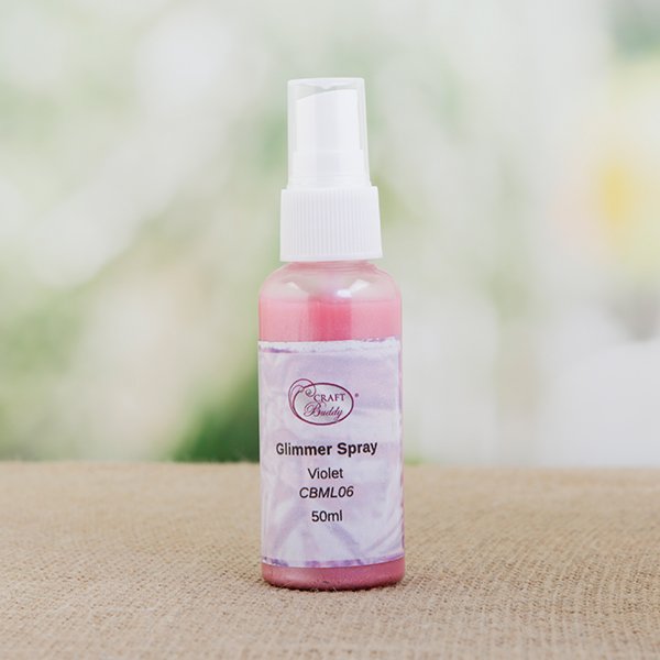 Load image into Gallery viewer, Craft Buddy Glimmer Spray 50ml - INDIVIDUAL OPTIONS AVAILABLE
