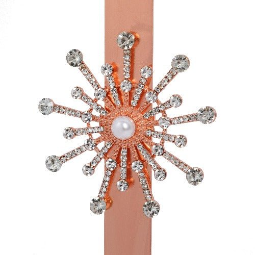 Load image into Gallery viewer, Forever Flowerz Snowflake Door Hook - Rose Gold
