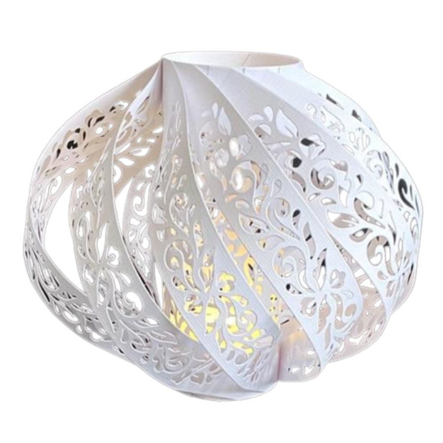All occasions decorative paper lantern die set finished product