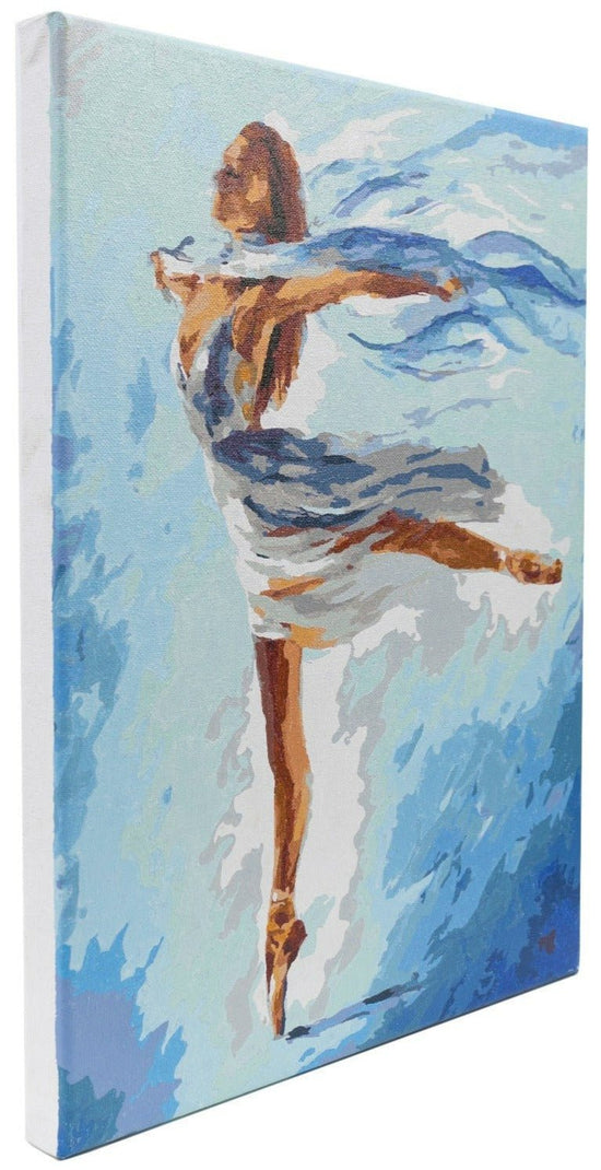 "Dance in Dream" Paint by Numb3rs 30x40cm Framed Kit - Side
