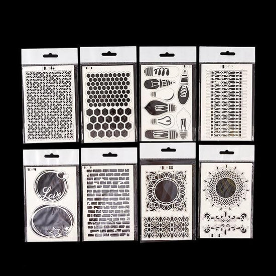 Craft Buddy 8 Packs of Creative Chipboard Elements