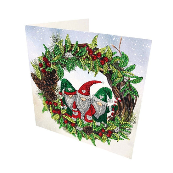 christmas-gnomes-crsytal-art-card-18x18cm-side-view