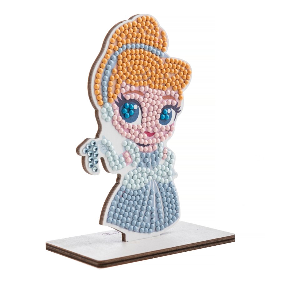 Load image into Gallery viewer, &amp;quot;Cinderella&amp;quot; Crystal Art Buddies Disney Series 2 Side View
