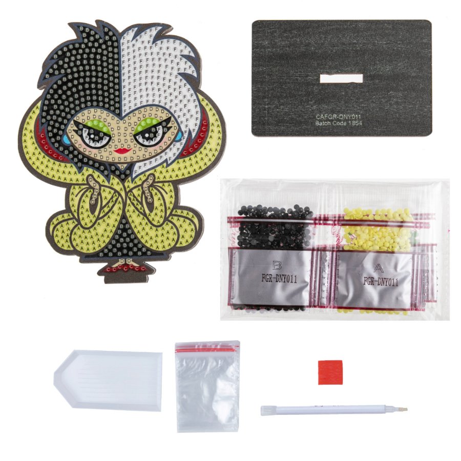 Load image into Gallery viewer, &amp;quot;Cruella&amp;quot; Crystal Art Buddies Disney Series 2 Contents
