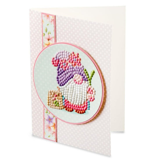 Load image into Gallery viewer, crystal-art-paper-crafting-kit-gnomes-card-2
