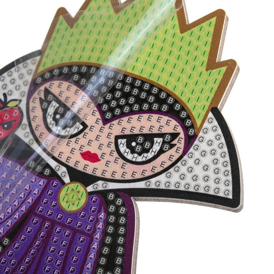 Load image into Gallery viewer, &amp;quot;Evil Queen&amp;quot; Crystal Art Buddies Disney Series 2 Close Up Incomplete
