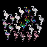 Pack of 20 Sequin Embellishments - Unicorns, Flamingos, Butterflies, Mermaid Tales