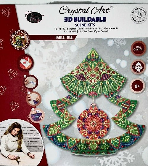 CA-TR01: Crystal Art Table Tree - Front Packaging