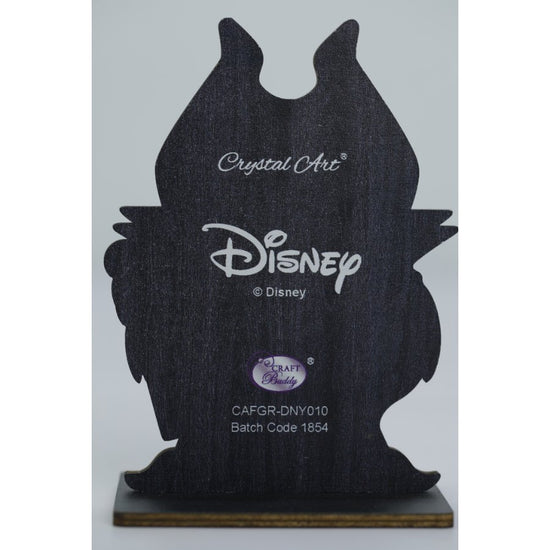 Load image into Gallery viewer, &amp;quot;Maleficent&amp;quot; Crystal Art Buddies Disney Series 2 Back View
