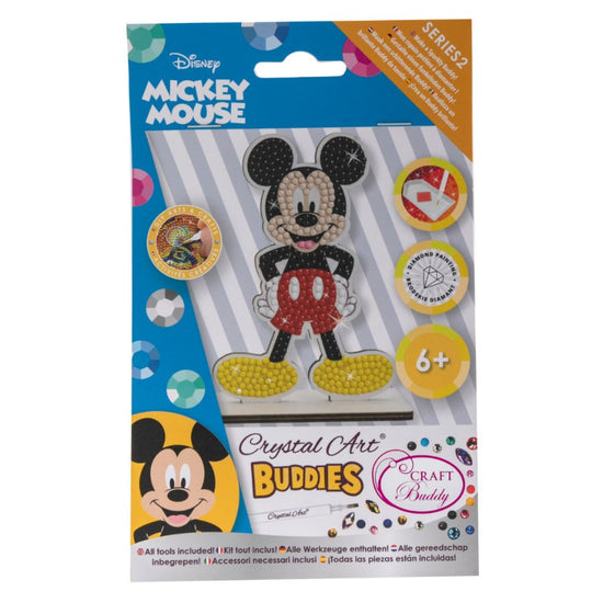 "Mickey" Crystal Art Buddies Disney Series 2 Front Packaging