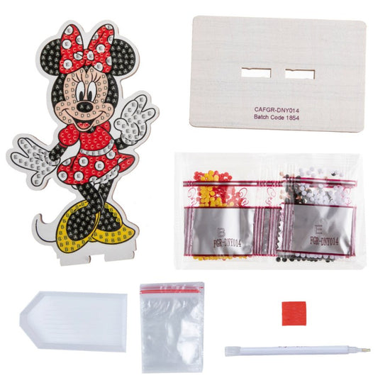 Load image into Gallery viewer, &amp;quot;Minnie&amp;quot; Crystal Art Buddies Disney Series 2 Contents
