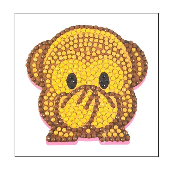 Monkey Crystal Art Motifs (With Tools)
