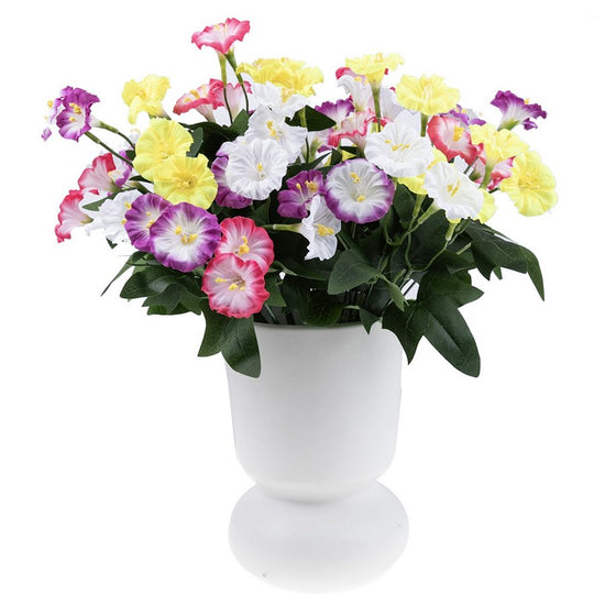 Pretty petunias forever flowerz with stems and leaves