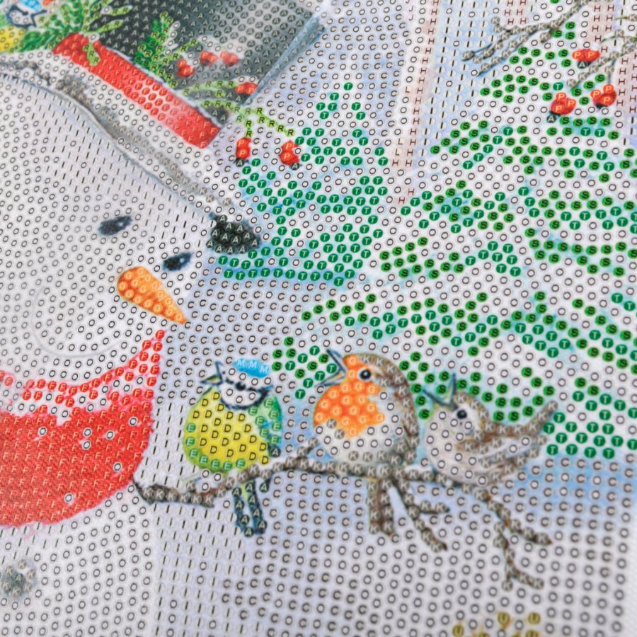 snowman-and-birds-30x30cm-crystal-art-kit-close-up-incomplete