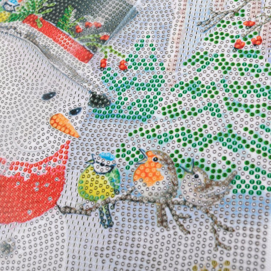 snowman-and-birds-30x30cm-crystal-art-kit-close-up-incomplete