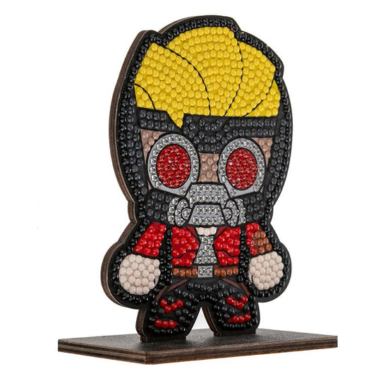 Load image into Gallery viewer, Star Lord crystal art buddies marvel series 2 side
