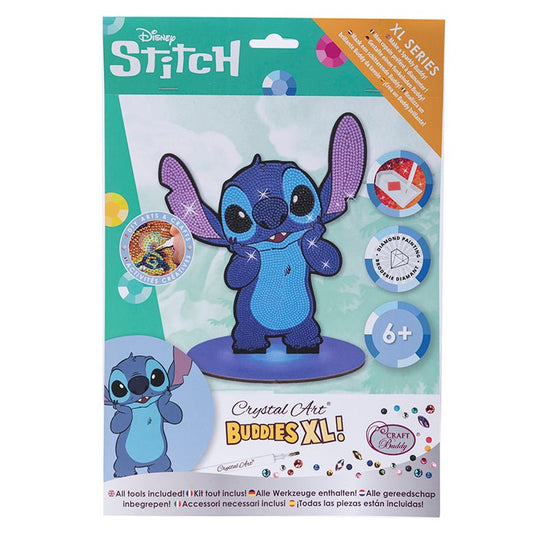 Stitch Disney crystal art buddies XL front packaging