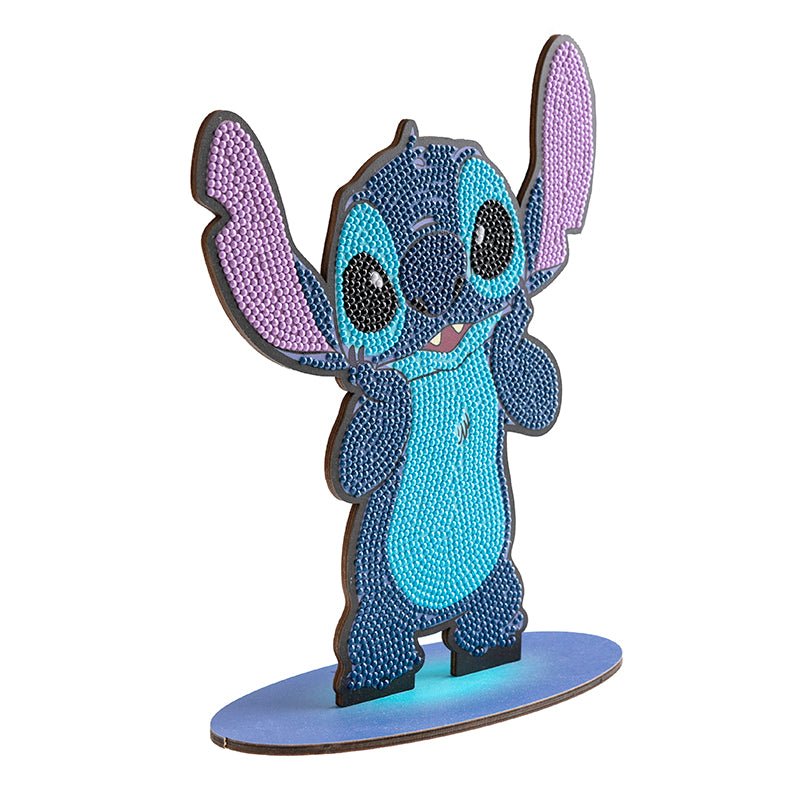 Load image into Gallery viewer, Stitch Disney crystal art buddies XL side
