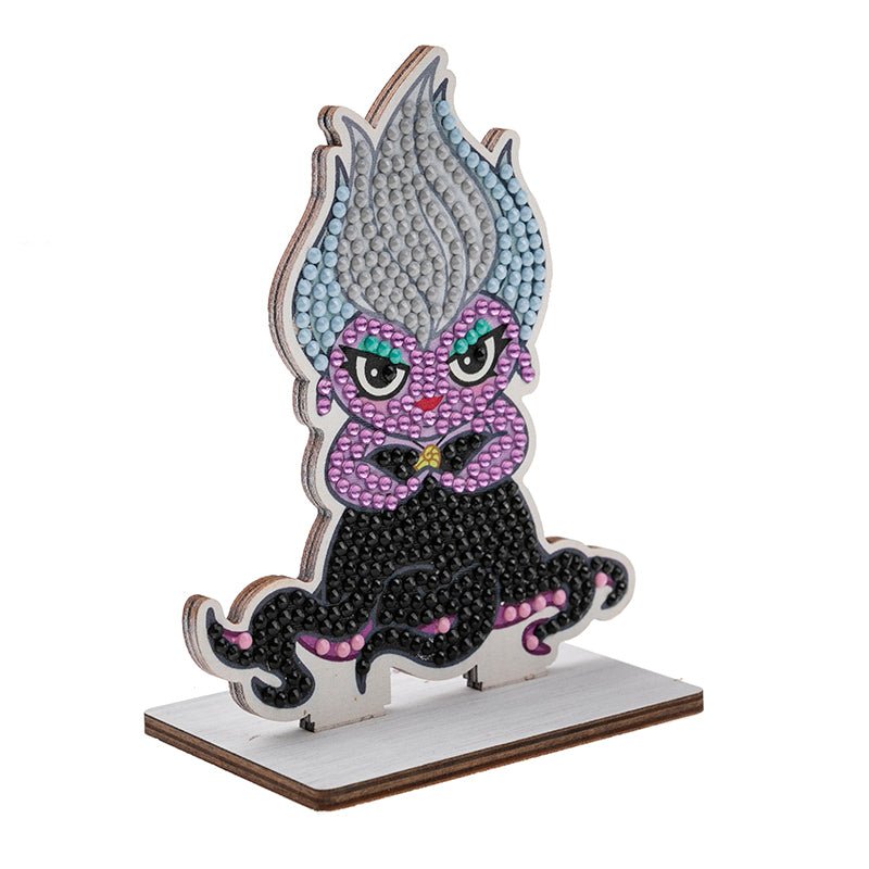 Load image into Gallery viewer, Ursula crystal art buddies disney side view
