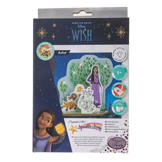 "Wish" Crystal Art Sparkle Scene front packaging